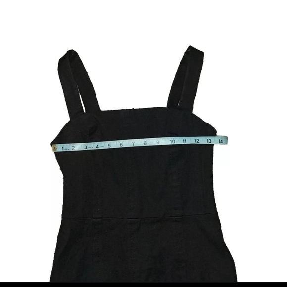 Banana Republic Size 2 Black Bodycon Pencil Dress B25#7 - Picture 4 of 6